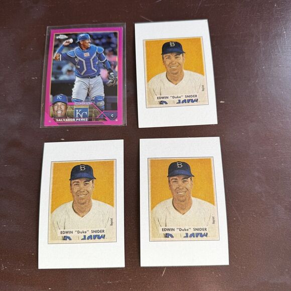 Panini Topps Bowman 100 NM Baseball Cards Lot All Stars Rookies Hall Of Gamers - Picture 9 of 9